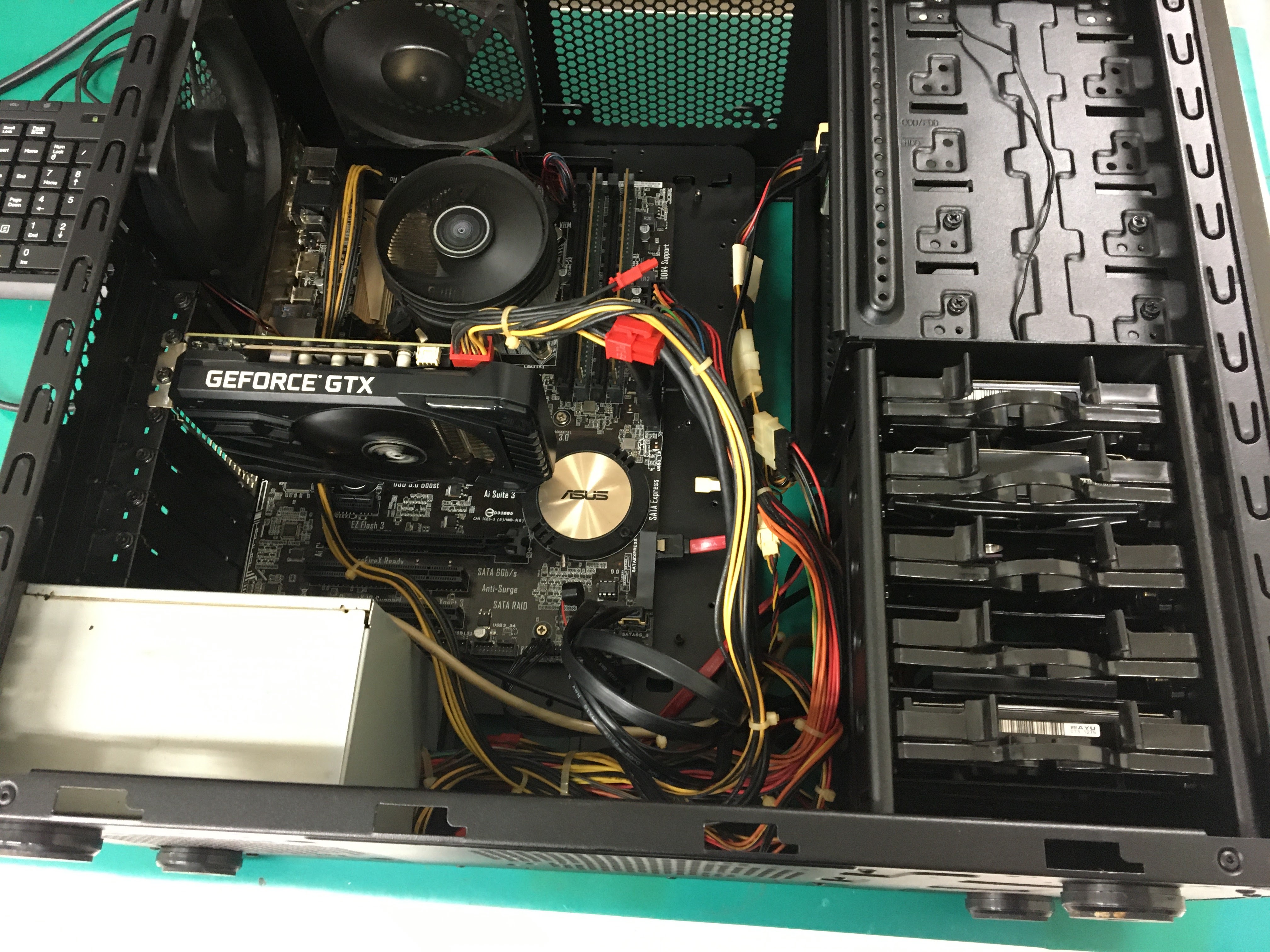 ASUS H170-PRO ( Intel H170 / LGA1151 ) マザーボード交換 | パソコン